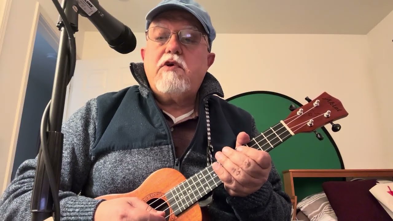 آموزش آهنگ گل بی گلدون گوگوش با گیتار و یوکلیلی