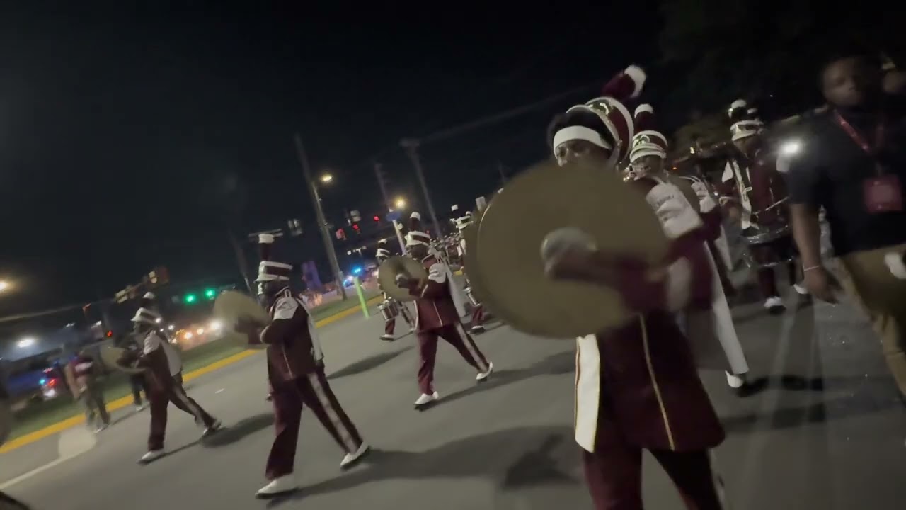AAMU Percussion March Out 2025