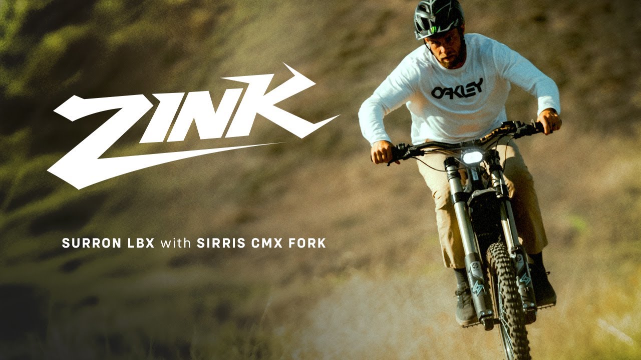This Suspension Changes Everything | Cam Zink Rides Surron LBX with Sirris CMX Fork