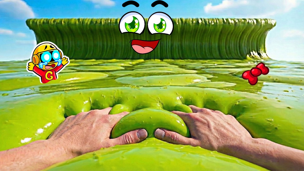 SPRUNKI se TRANSFORMA en OCÉANO DE SLIME más SATISFACTORIO del MUNDO! (Reacción)