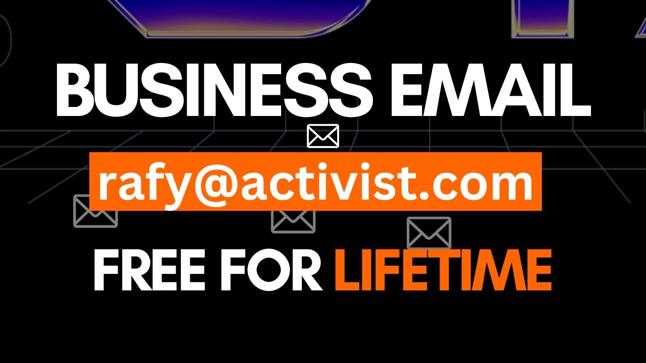 Как создать БЕСПЛАТНЫЙ бизнес-адрес электронной почты на всю жизнь