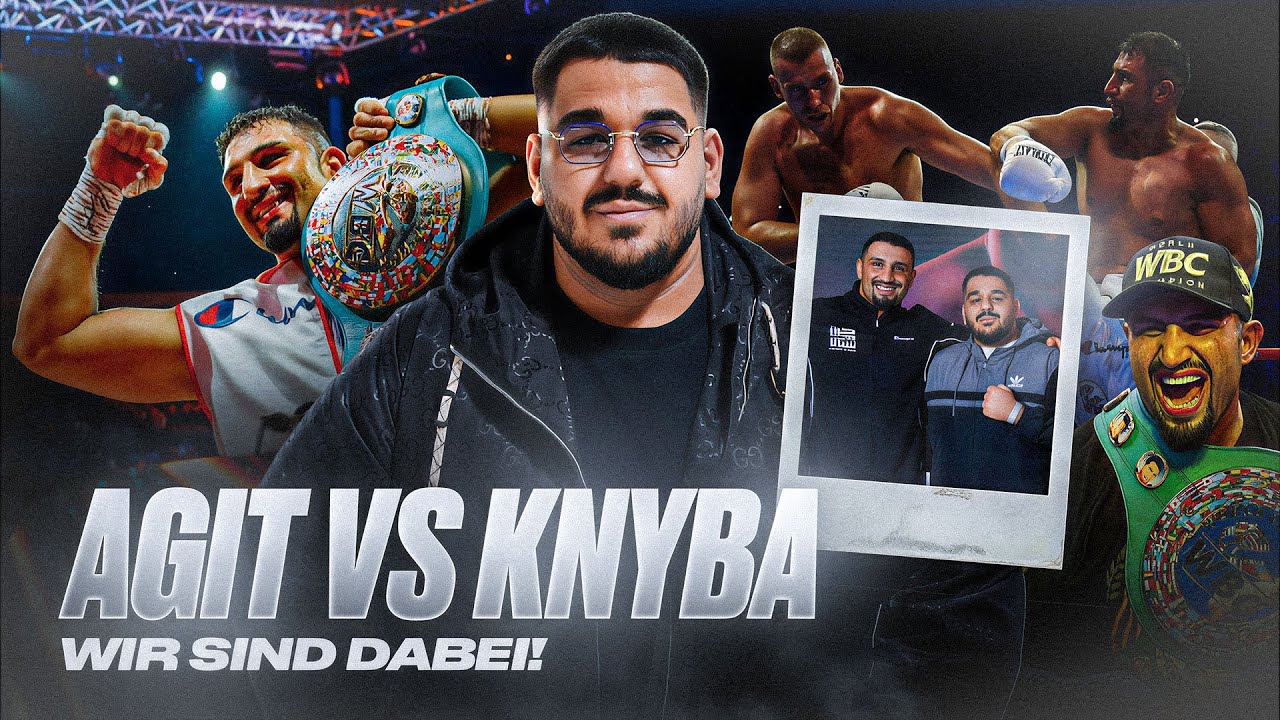 WIR sind bei AGIT KABAYEL‘s BOXKAMPF.. 🥊 (Letzte Reihe Edition)