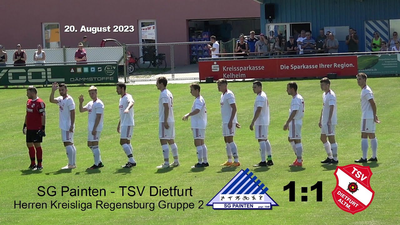 SG Painten - TSV Dietfurt 1:1 - Herren Kreisliga Regensburg Gruppe 2