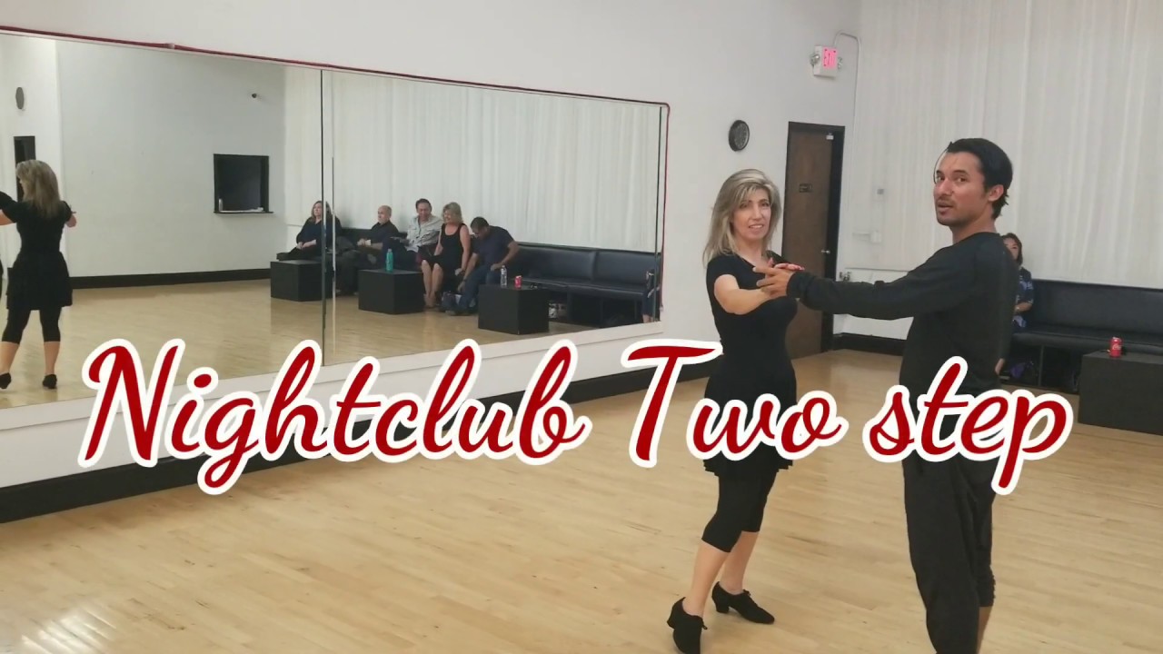 Nightclub two step: Basic, basic under arm turns, and sliding door