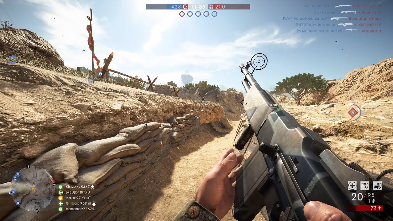 Battlefield 1: Conquest gameplay (No Commentary)
