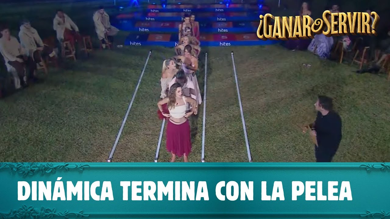 Divertida dinámica termina con la pelea entre Oriana y Daniela | ¿Ganar o Servir? | Canal 13