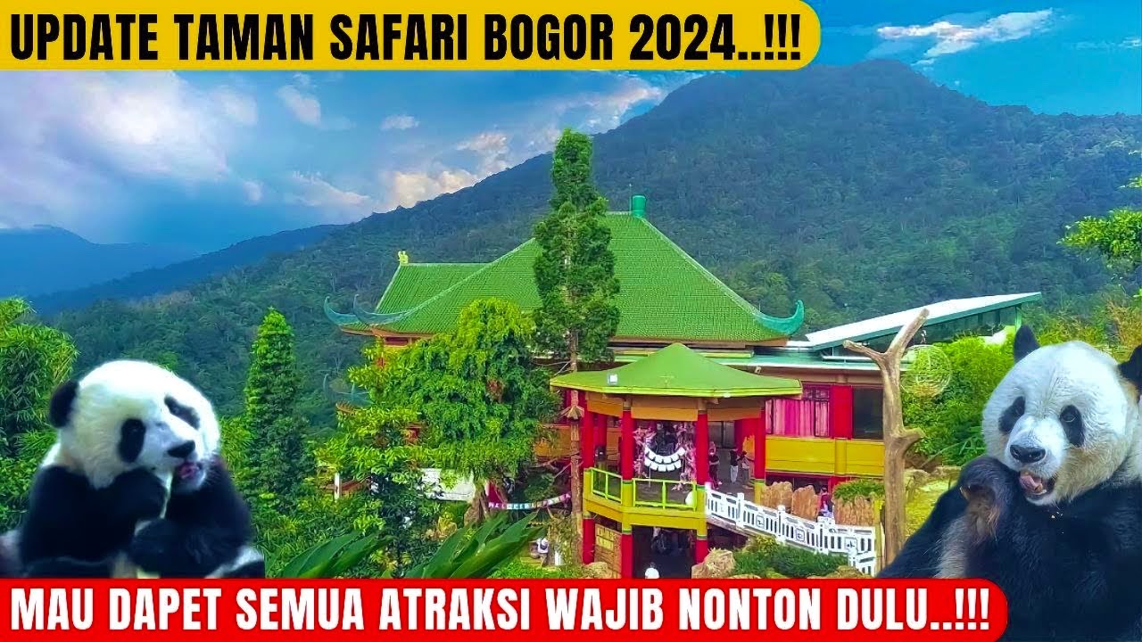 ULASAN LENGKAP TAMAN SAFARI BOGOR TERBARU..! Taman Safari Bogor Indonesia | Wisata Bogor