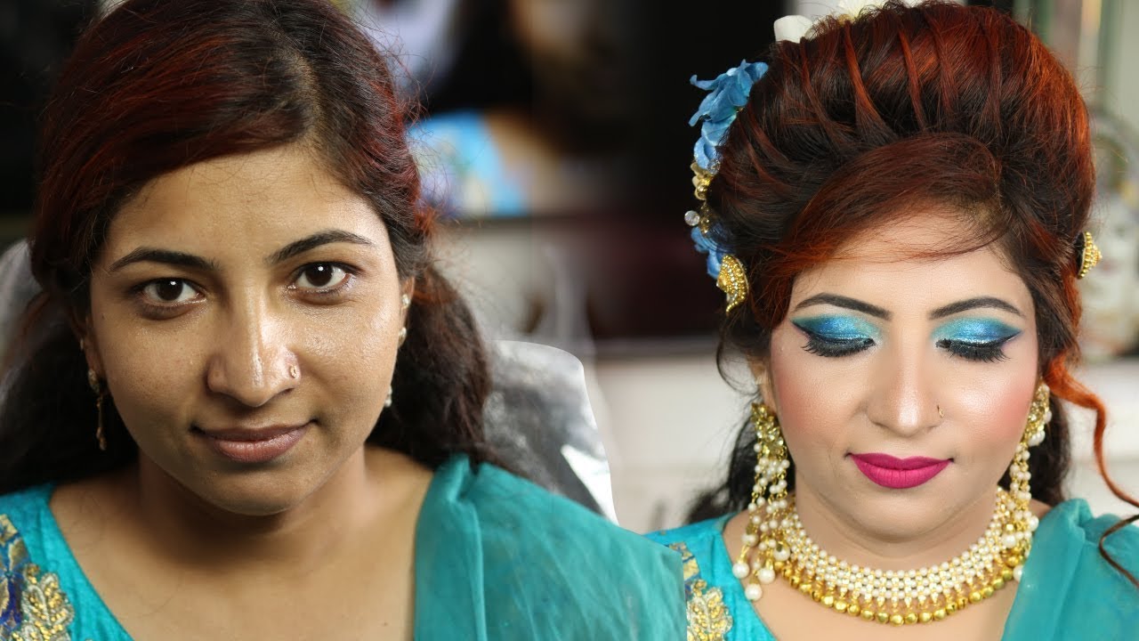 Low Budget Party Makeup On Oily Skin By Prabha Makeover