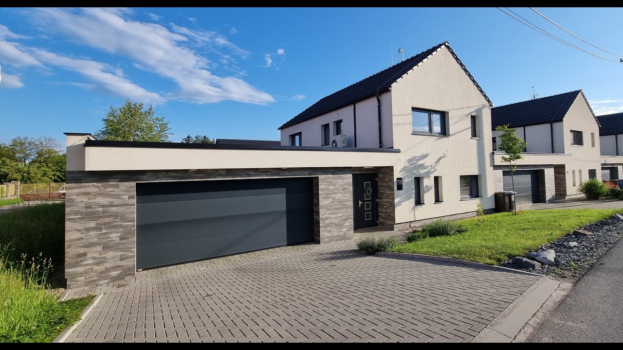 Nabízíme prodej domu, novostavby 5+kk, cca 242 m2 s terasou a dvojgaráží v obci Dolany u Olomouce