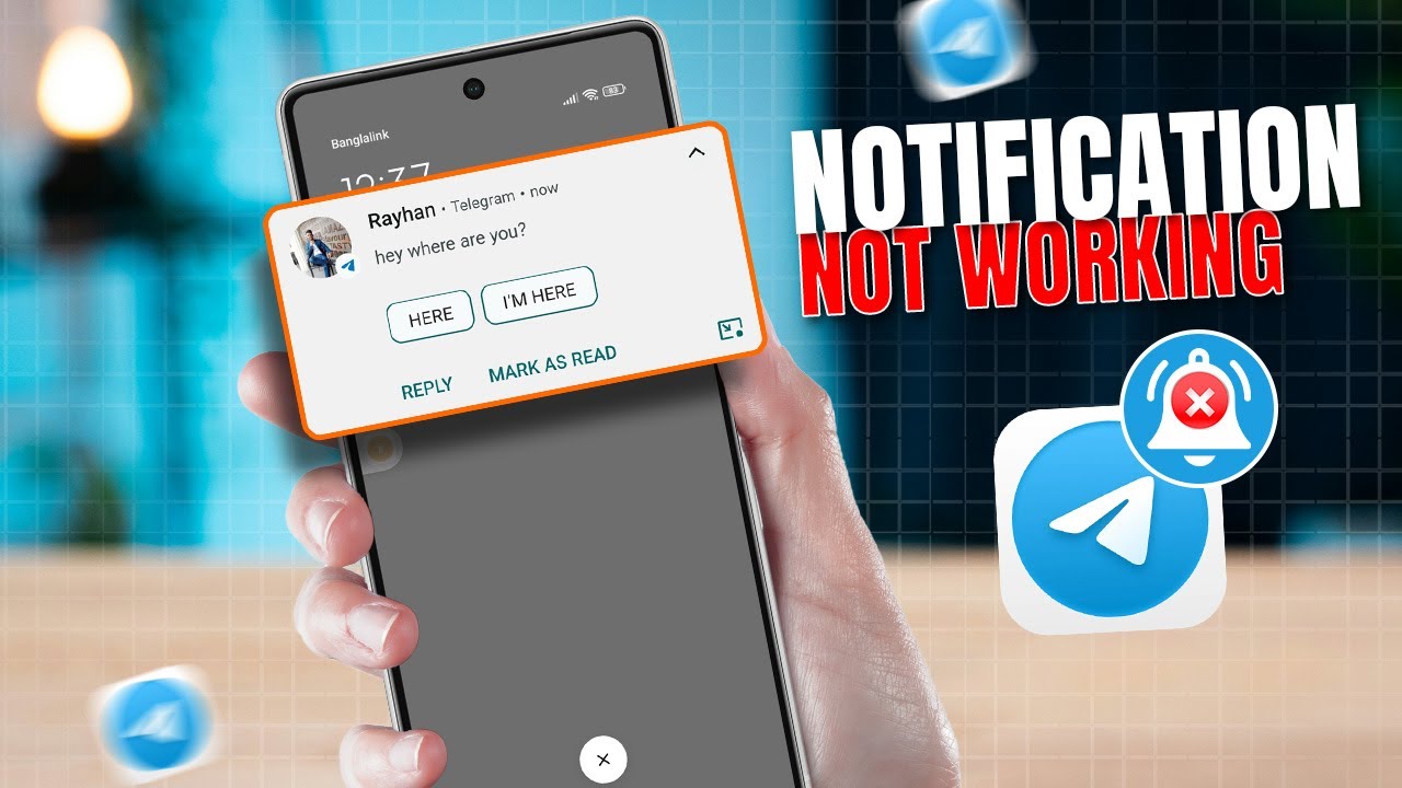 Как исправить проблему с неработающими уведомлениями в Telegram | Решаем проблему с отправкой опо...