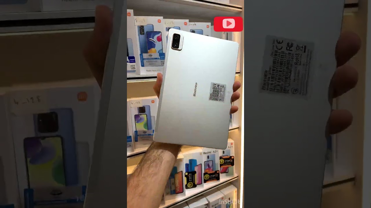 Blackview tab 12 pro lunar silver 130$ #shorts
