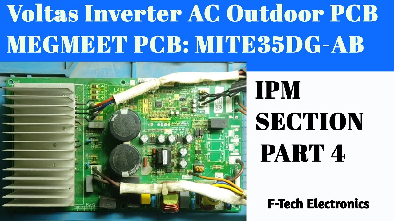 Voltas | MEGMEET PCB MITE35DG-AB  IPM SECTION  Describe | PART 4