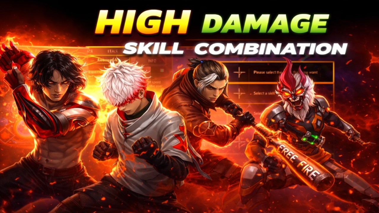 7 April 2026 🔥 HIGH DAMAGE CS RANK COMBINATION | Best Character Skill for CS rank