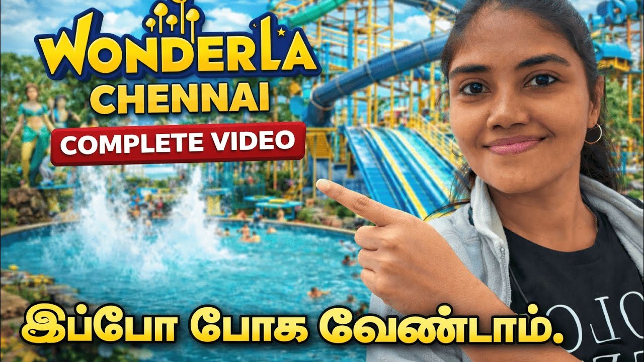 Wonderla Chennai 😱 | Complete Video