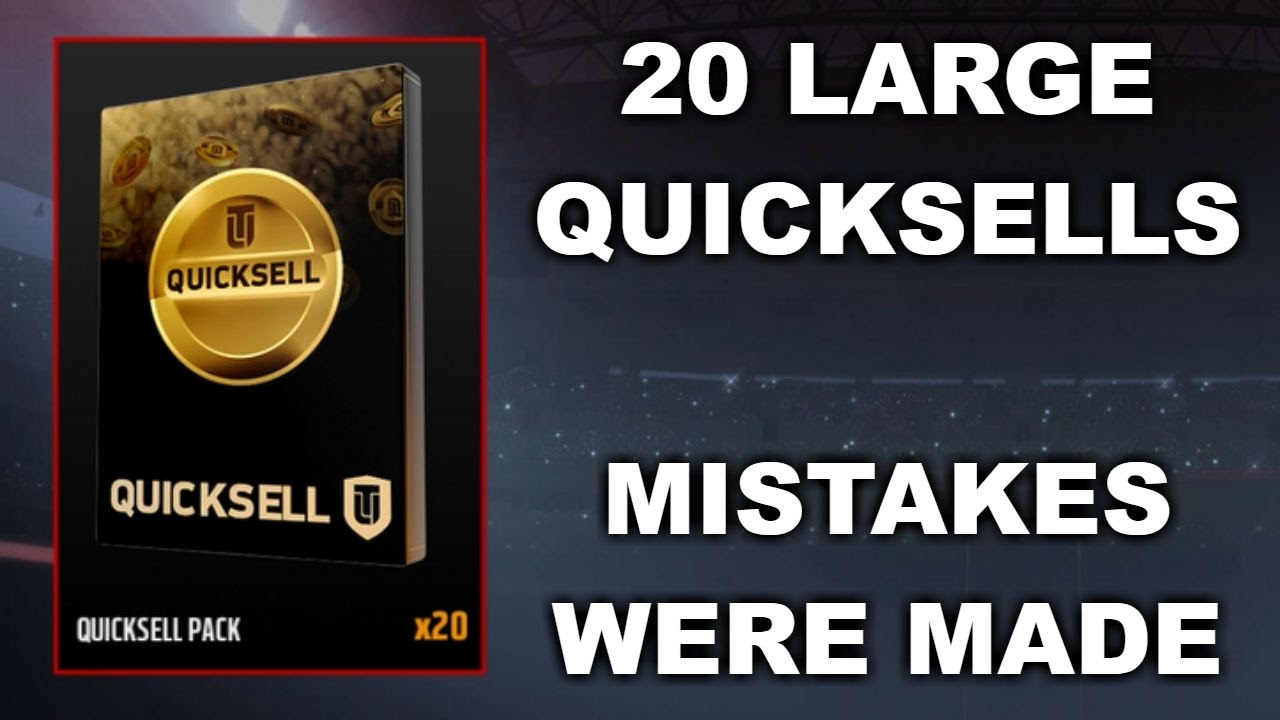 20 LARGE QUICKSELLS!! MISTAKES WERE MADE | MUT 17