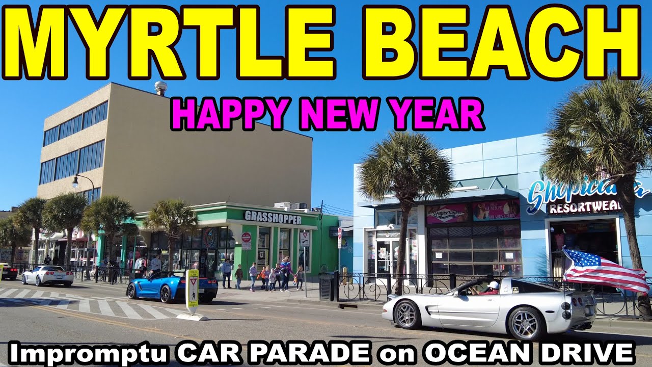 Impromptu Model/Classic Car Parade on Jan 1 2026 New Year in Myrtle Beach