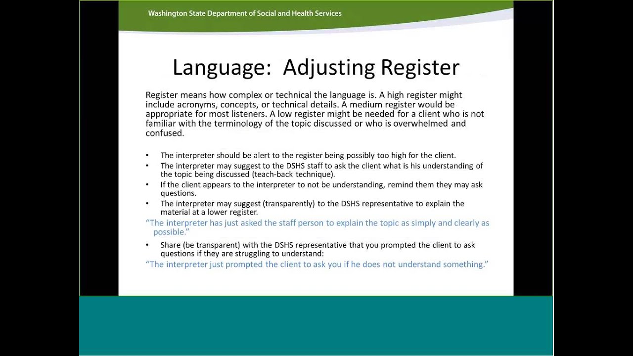 DSHSLTC Social Service Orientation