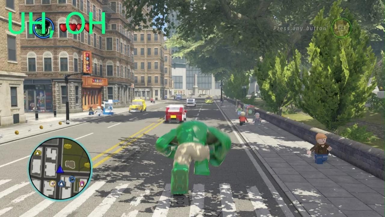THE BIG GREEN Monster has return! (LEGO Marvel Superhero)