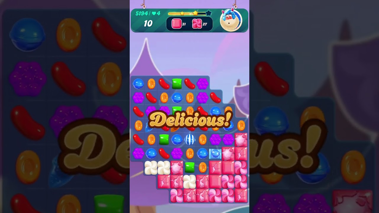 Candy Crush Saga Level 5194 (new version) | No Boosters