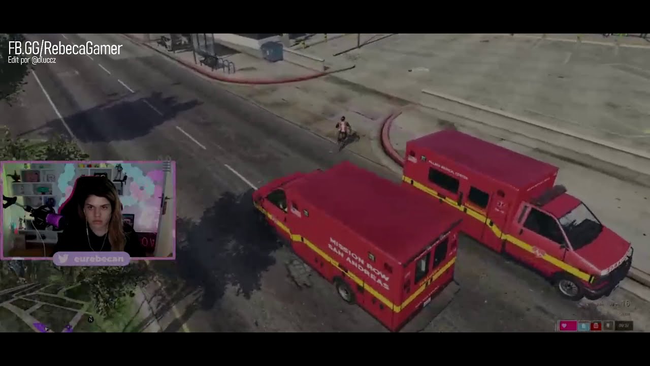 A Ambulância Bugada - Jaque Mandrake Médica - GTA RP (clipes editados)