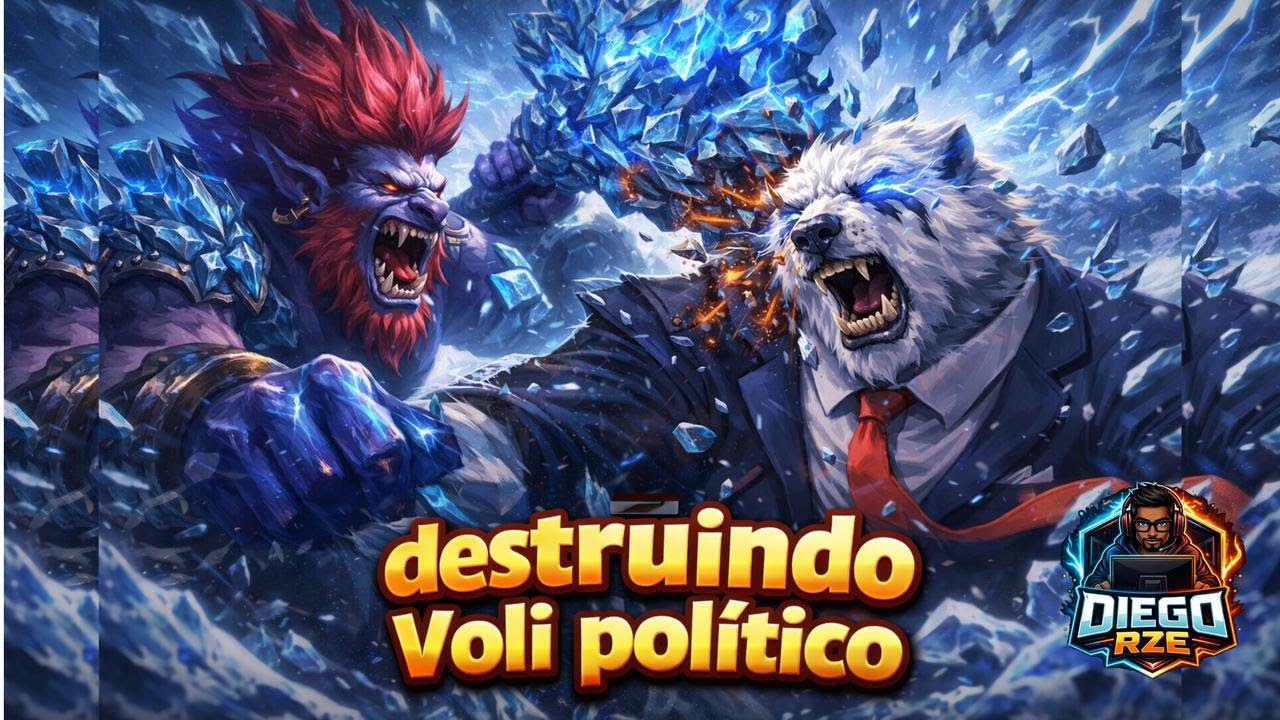 “Quando o Volibear vira político e confisca tua jungle”!!!