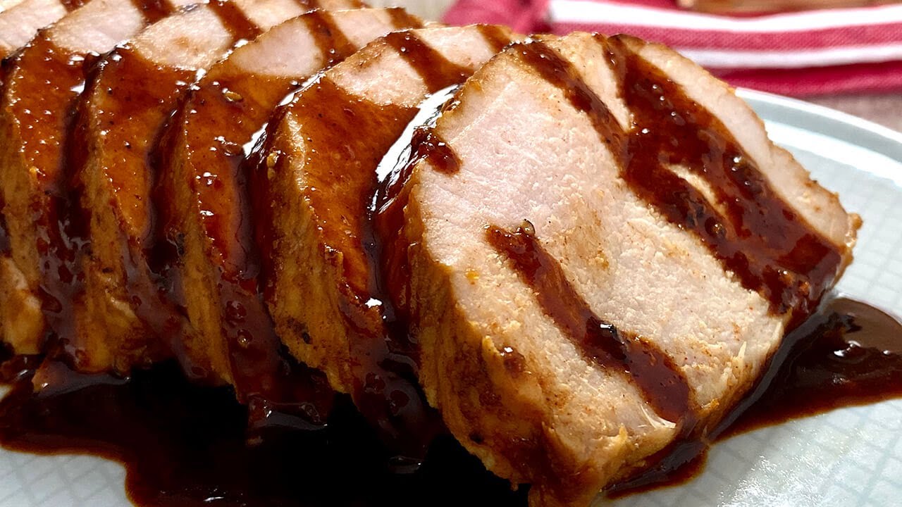 💥LOMO DE CERDO AGRIDULCE AL HORNO F&Aacute;CIL💥 Salsa agridulce casera