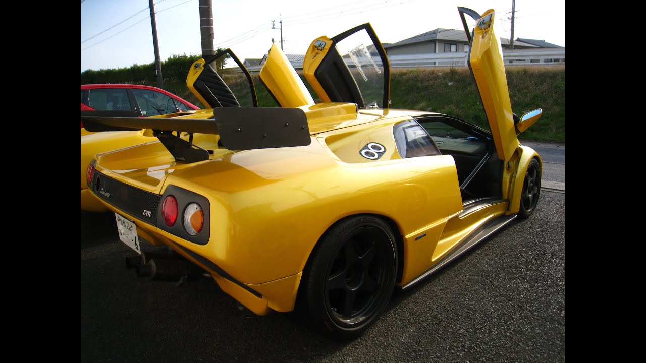 Lamborghini Diablo GTR Engine Sound