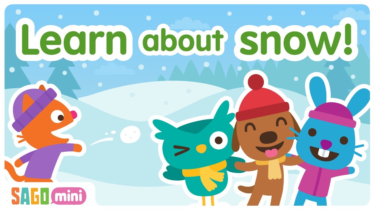Learn about wintery weather! | Sago Mini School