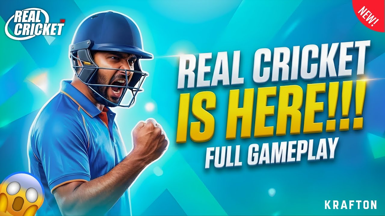 Real Cricket New Update V 4.4 Full Gameplay Review | RC Pass | Krafton Tamil 