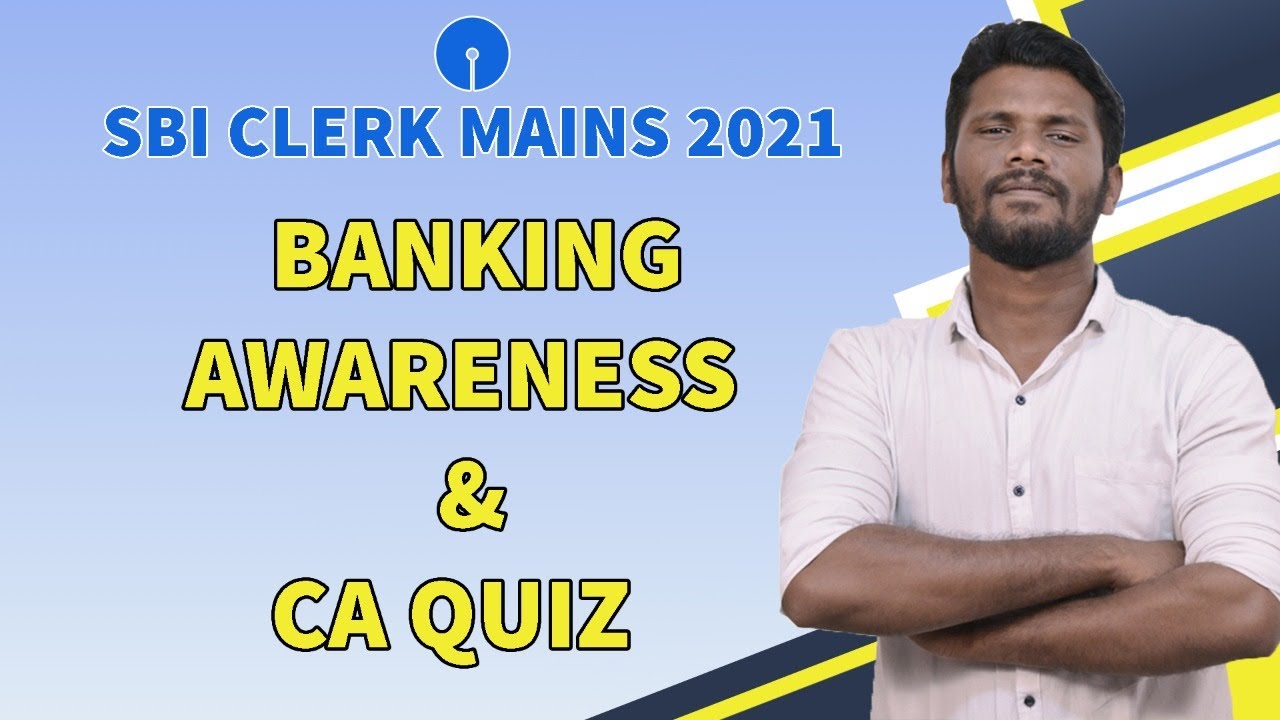 BANKING AWARENESS & CA QUIZ | SBI CLERK MAINS 2020 | MR.JACKSON