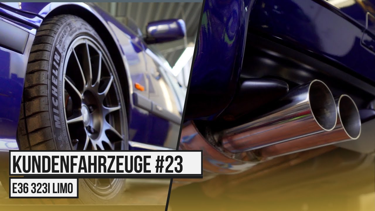 BMW E36 323i Limo Umbau auf M-Paket| Kundenfahrzeuge #23| 4K
