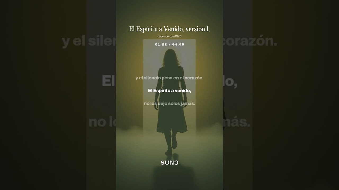 El Espíritu a venido, version 1,