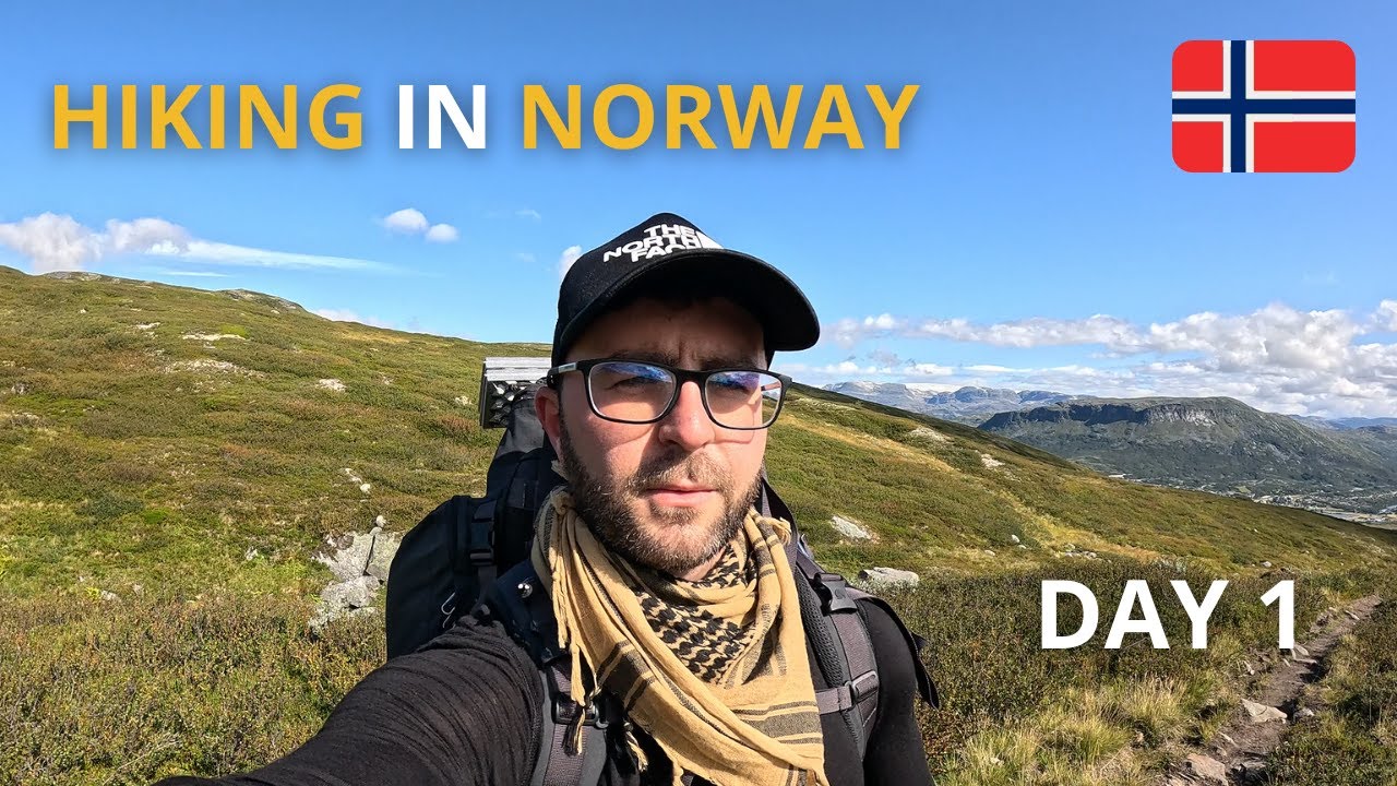 Hiking in Norway 🇳🇴 Hardangervidda Plateau – Day 1 [SILENT HIKE]