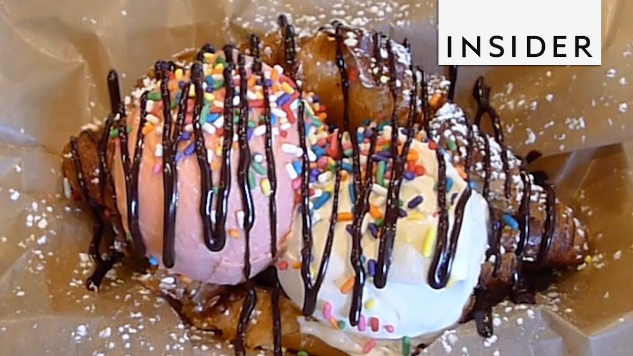 Croissant Ice Cream Sandwich