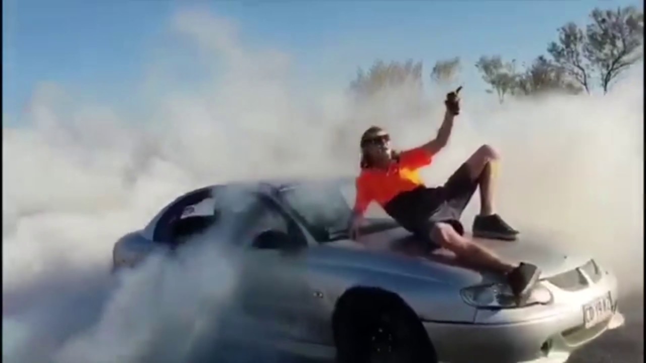 Best Aussie Burnouts Compilation Holden Commodore Hoon Tire Donuts