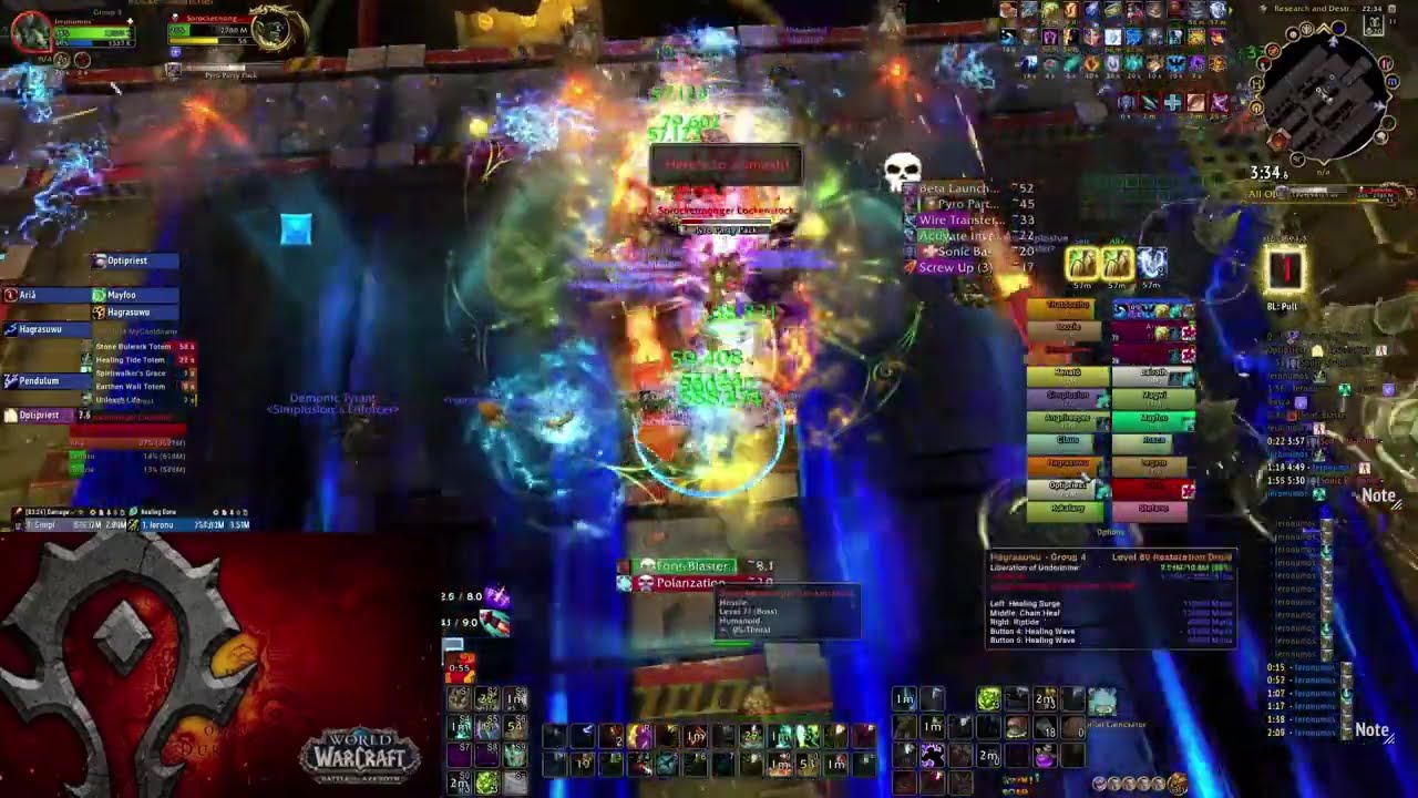 Sprocket monger Mythic 1rst kill