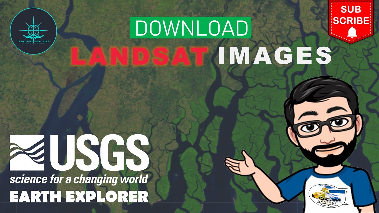 Как загрузить спутниковый снимок Landsat | Из USGS EarthExplorer (БЕСПЛАТНО)