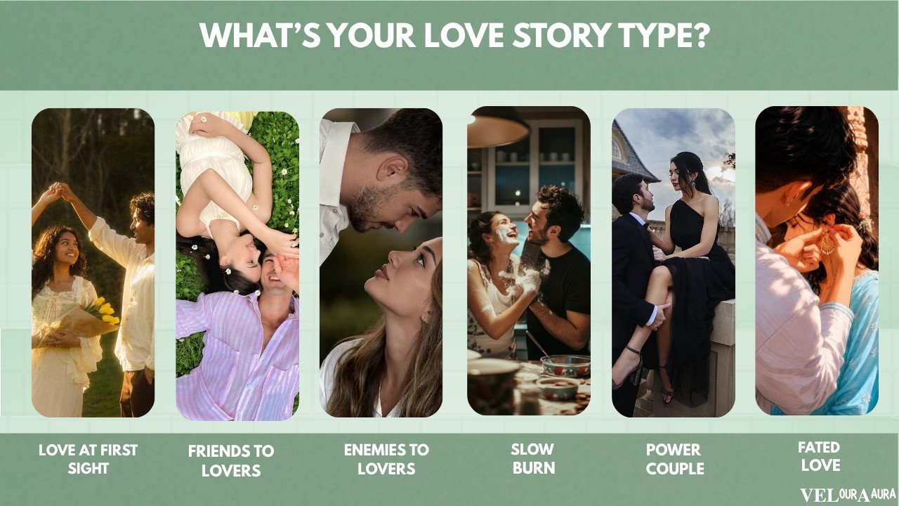 What&rsquo;s your love story type👩&zwj;❤️&zwj;👨 ?| Aesthetic personality test