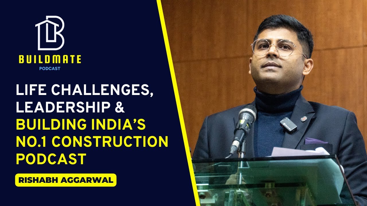 MNIT Talk| Life challenges, Leadership & Building India's No.1 Construction Podcast Rishabh Aggarwal