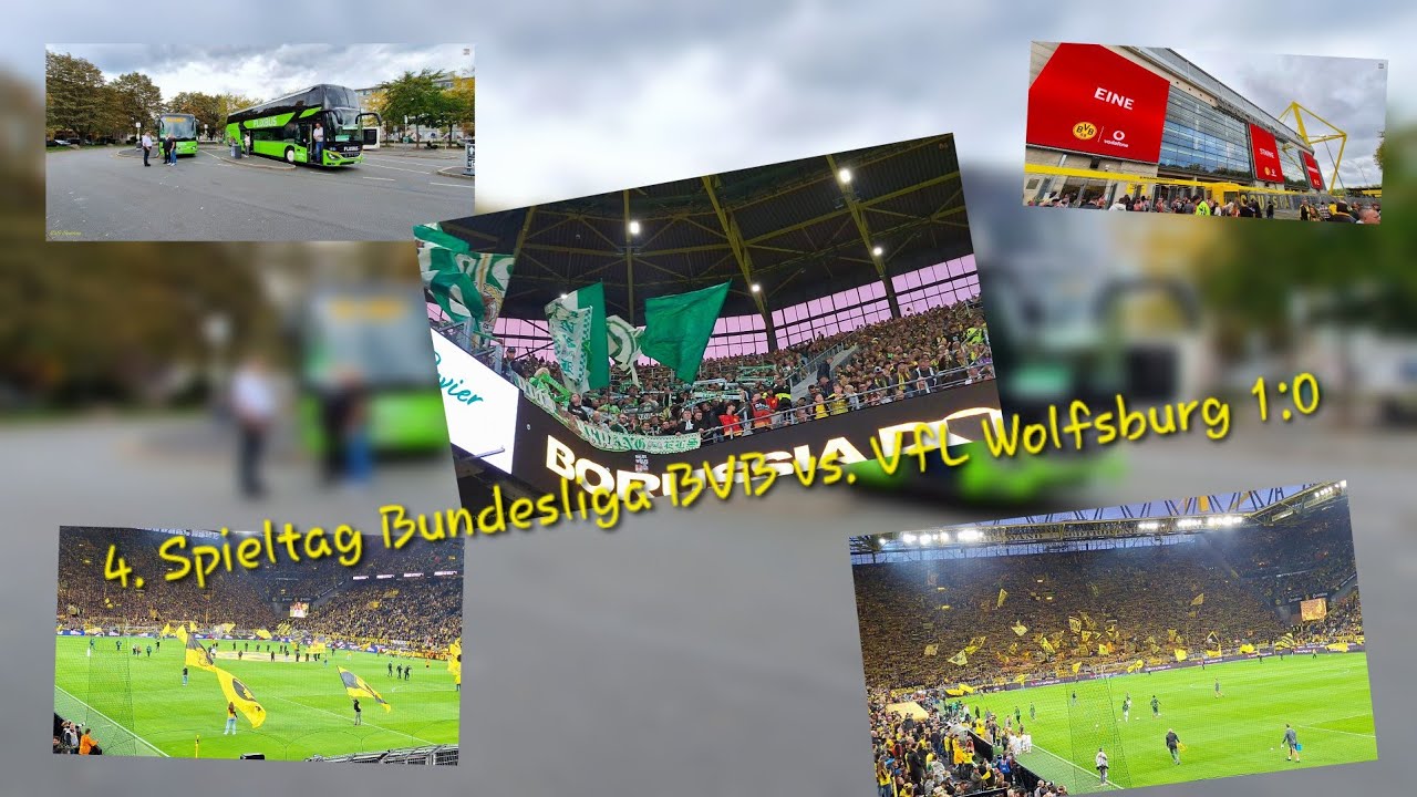 Mein erstes #Live #Fußballspiel #Borussia #Dortmund vs. #VfL #Wolfsburg 1:0 #Signal #Iduna #Arena
