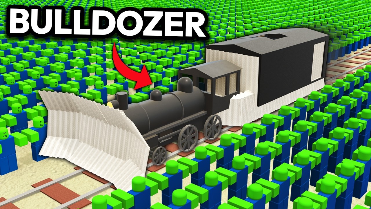 I Built a BULLDOZER Train in Dead Rails