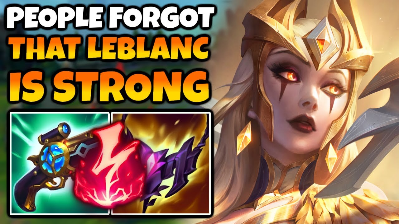 IT FEELS LIKE PEOPLE FORGOT LEBLANC IS STRONG...