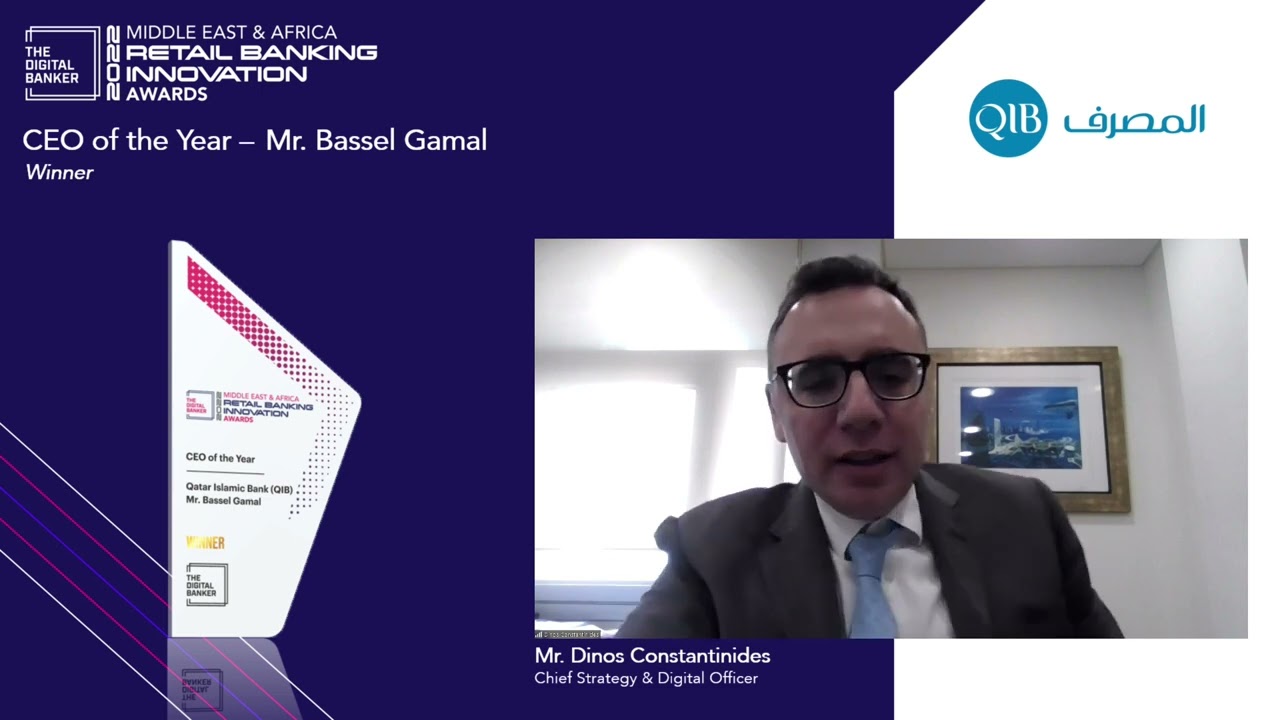 MRB22 - CEO of the Year - Mr. Bassel Gamal - Qatar Islamic Bank (QIB)