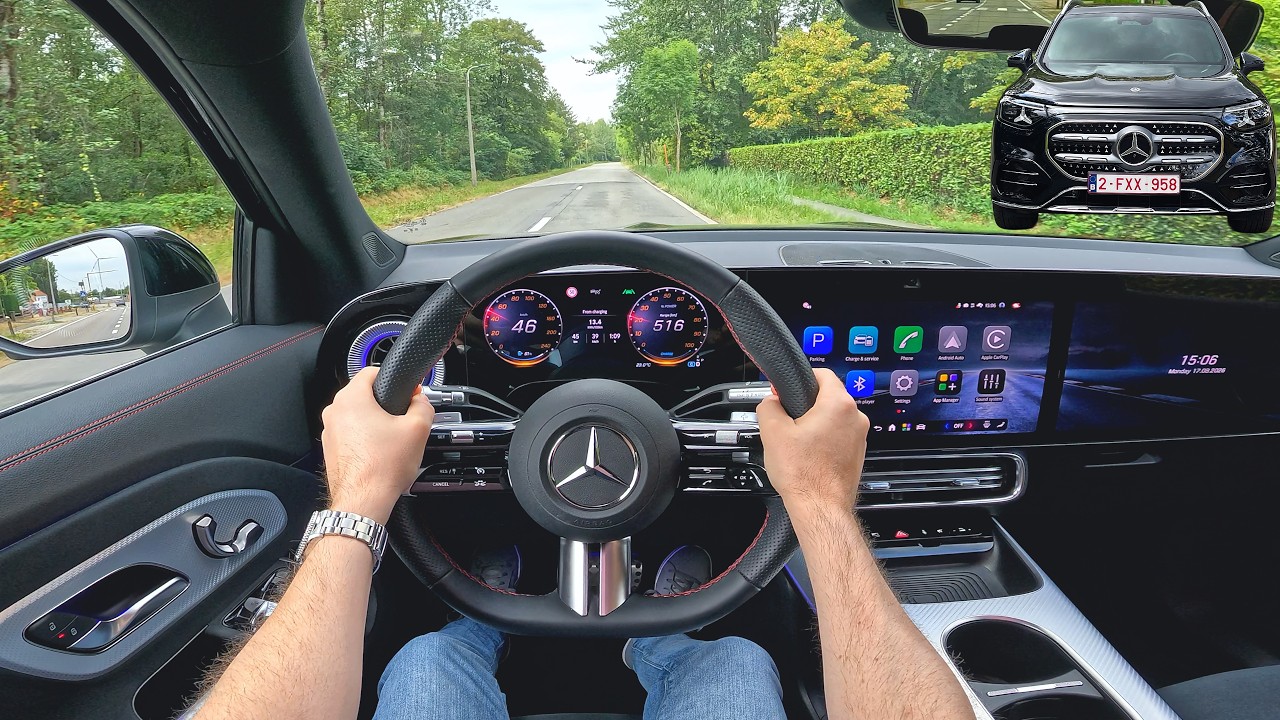 Mercedes GLB 2026 POV Test Drive | 250+ Electric 272 hp