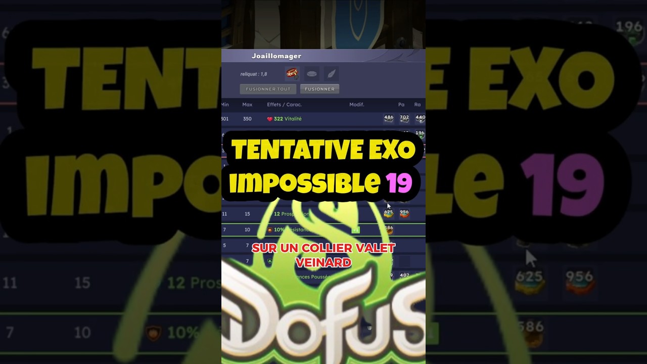 Tentative Exo Grosse Session 😱