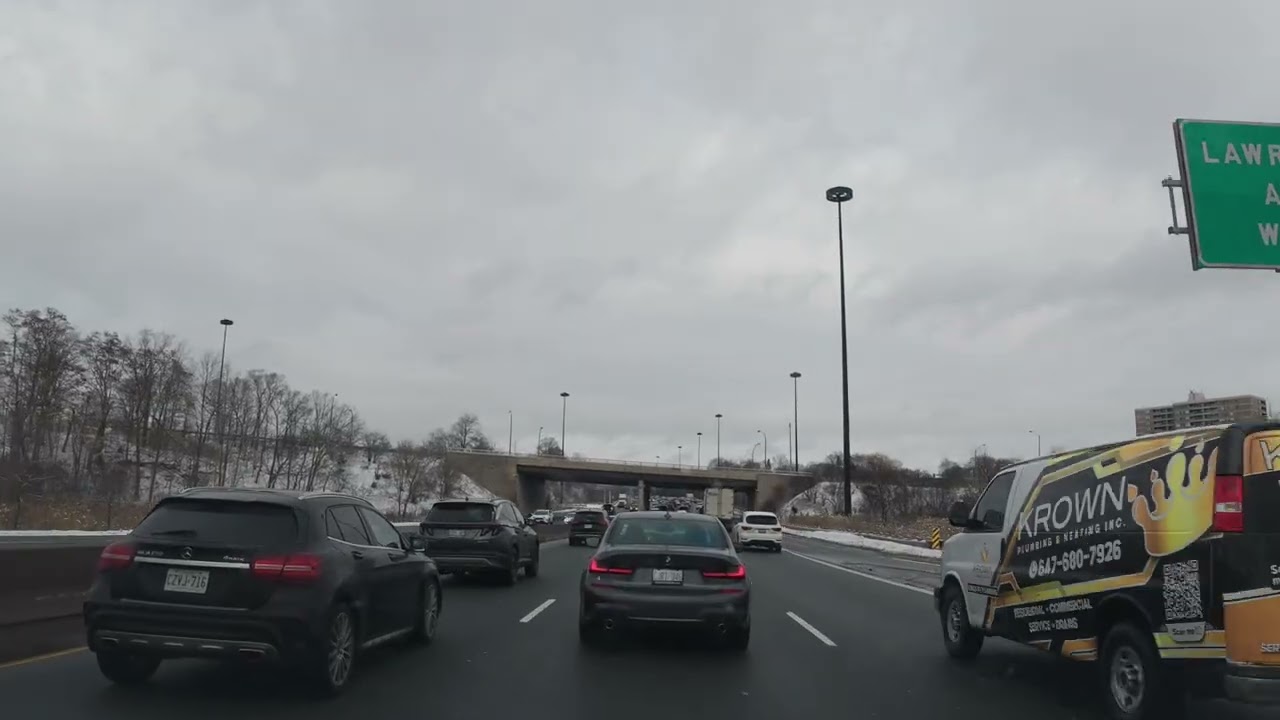 Daily Commute in Toronto 🚗 | Real-Time City Driving