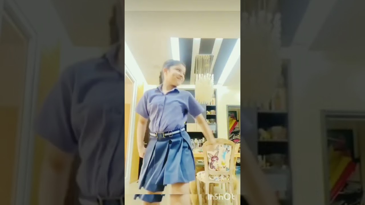 Mein ajj school ke liye jaldi ready ho gayi l  