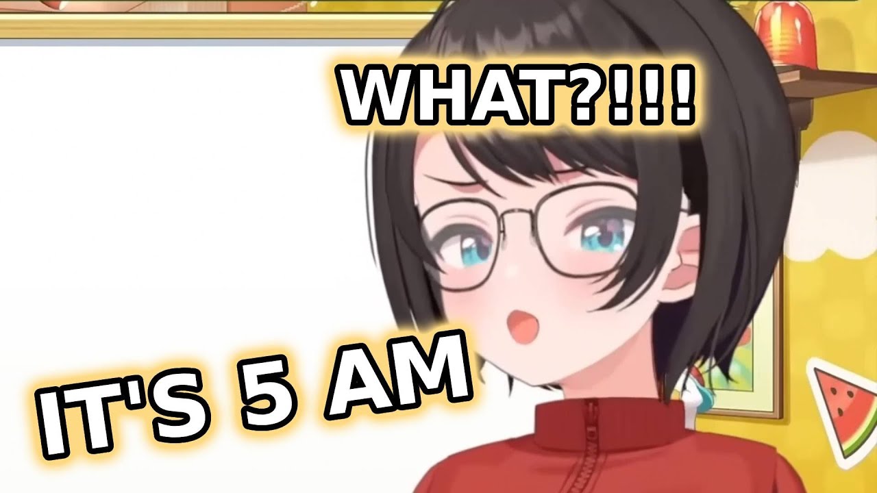 Subaru Couldn’t Sleep Because She Got Too Excited