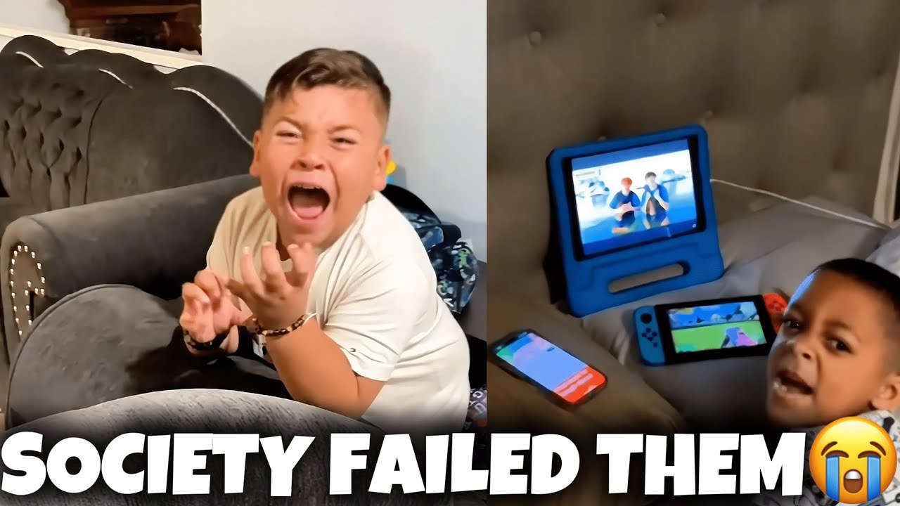 AVERAGE IPAD KID BEHAVIOR..😭
