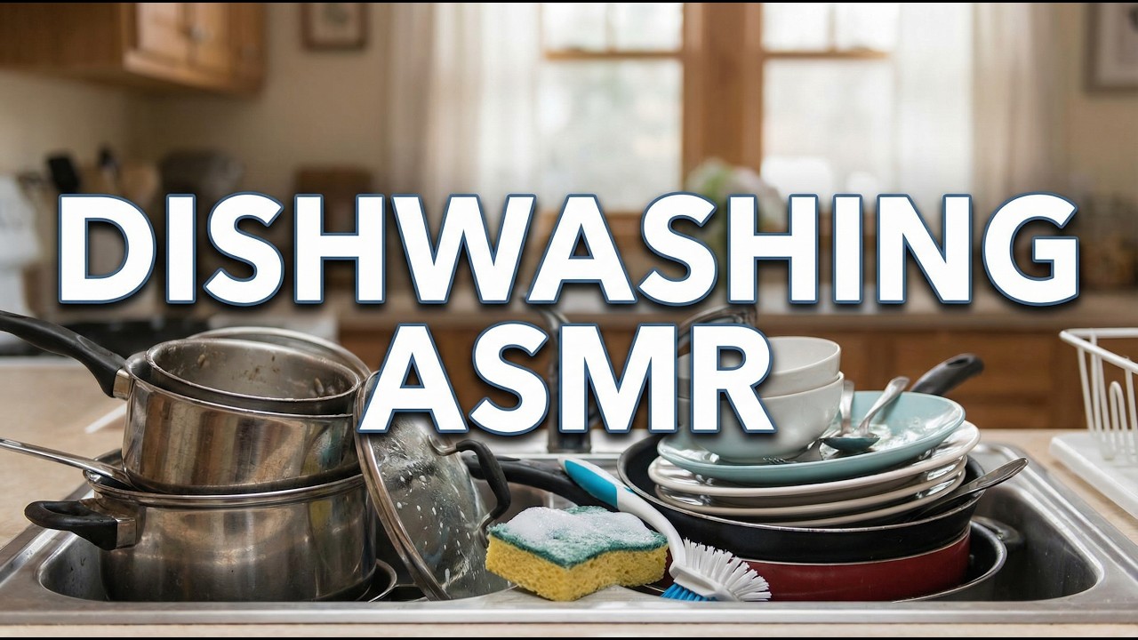 Dishwashing ASMR
